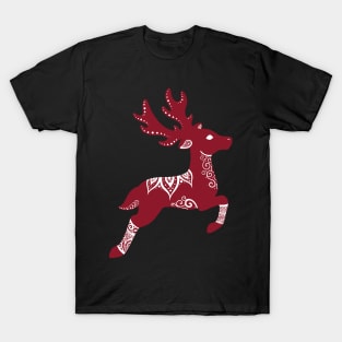 Mandala Reindeer T-Shirt